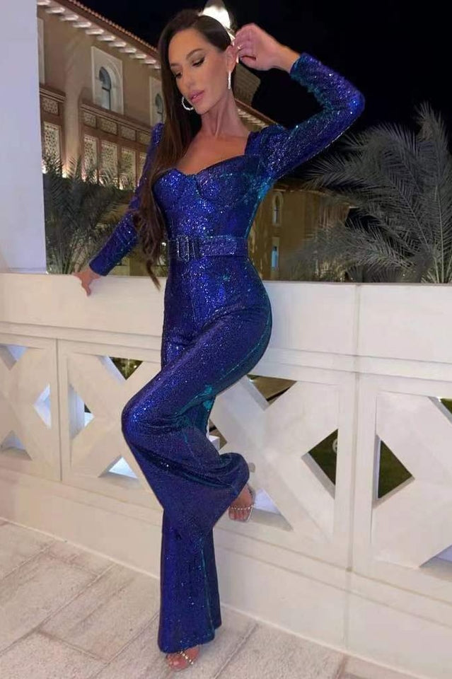 Women's Marissa Sequin Jumpsuit