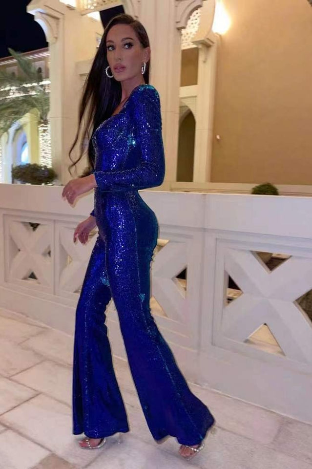Women's Marissa Sequin Jumpsuit