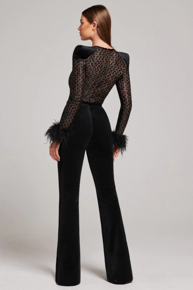 Women's MONIQUE Long Sleeves Jumpsuit