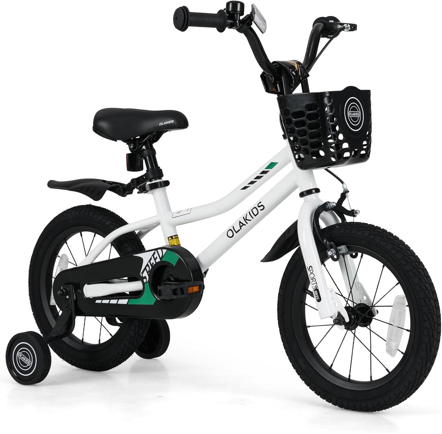 Olakids Kids Bike, 12 14 16 18 Inch Toddlers Bike for Boys Girls 3-8 Years Old