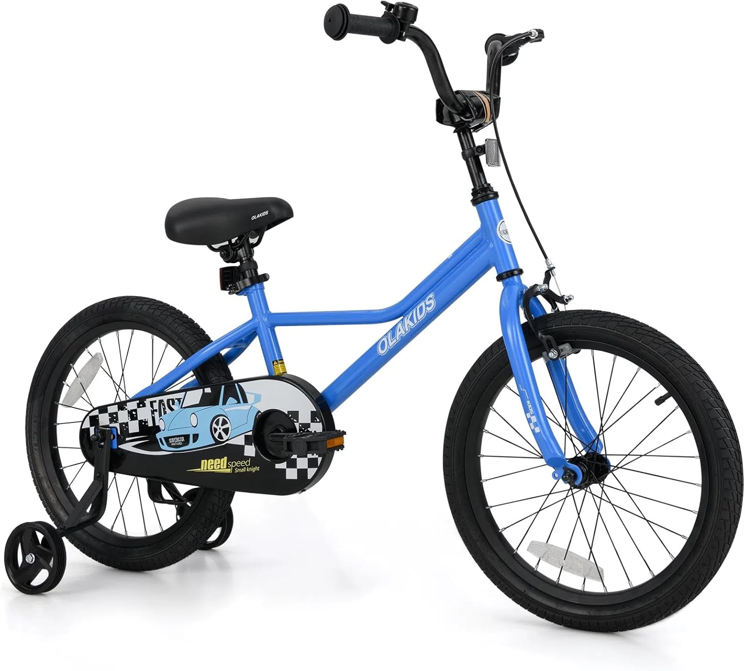 Olakids Kids Bike, 12 14 16 18 Inch Racing Car Themed