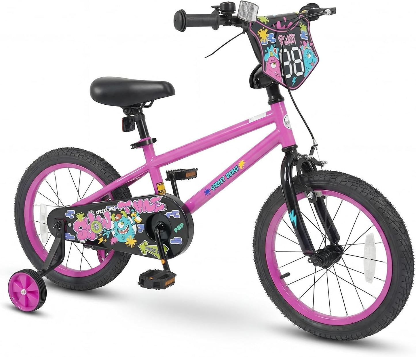 Olakids Kids Bike, 12 14 16 18 Inch BMX Style Toddlers Bike