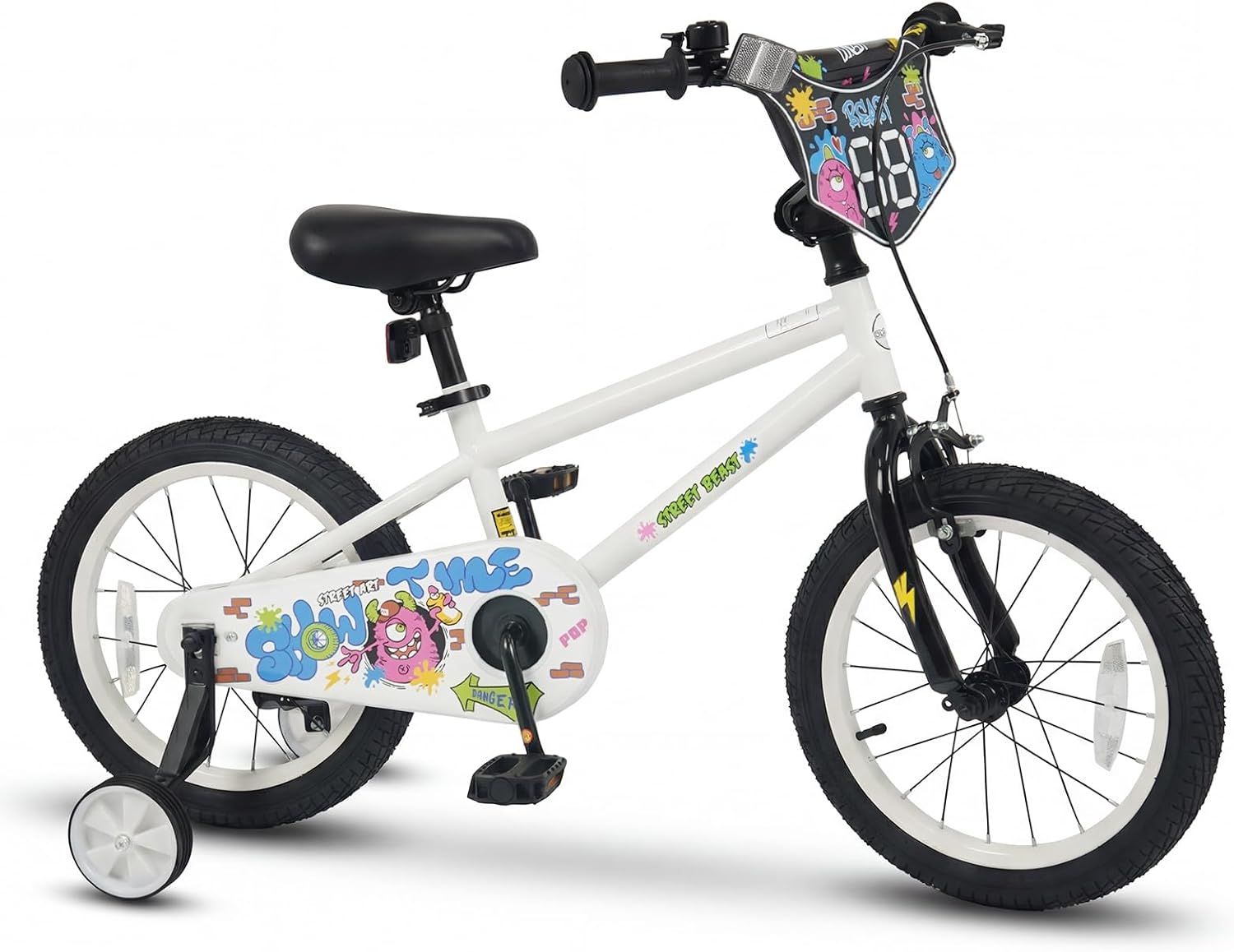 Olakids Kids Bike, 12 14 16 18 Inch BMX Style Toddlers Bike