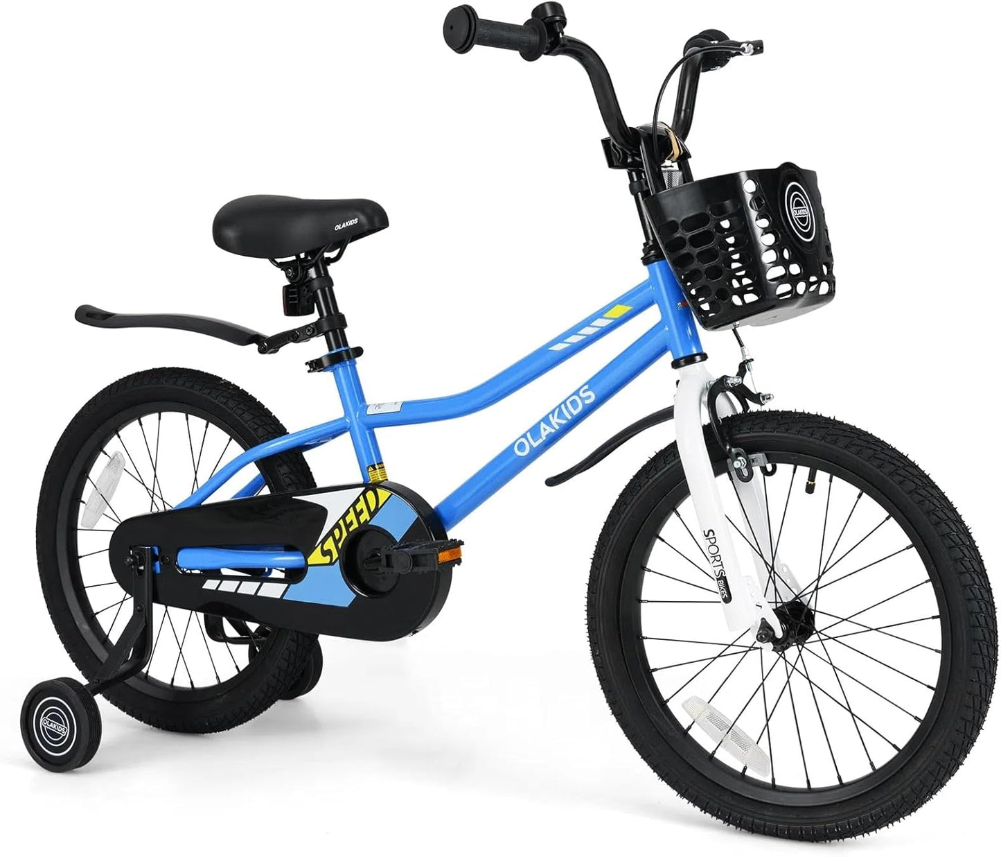 Olakids Kids Bike, 12 14 16 18 Inch Toddlers Bike for Boys Girls 3-8 Years Old