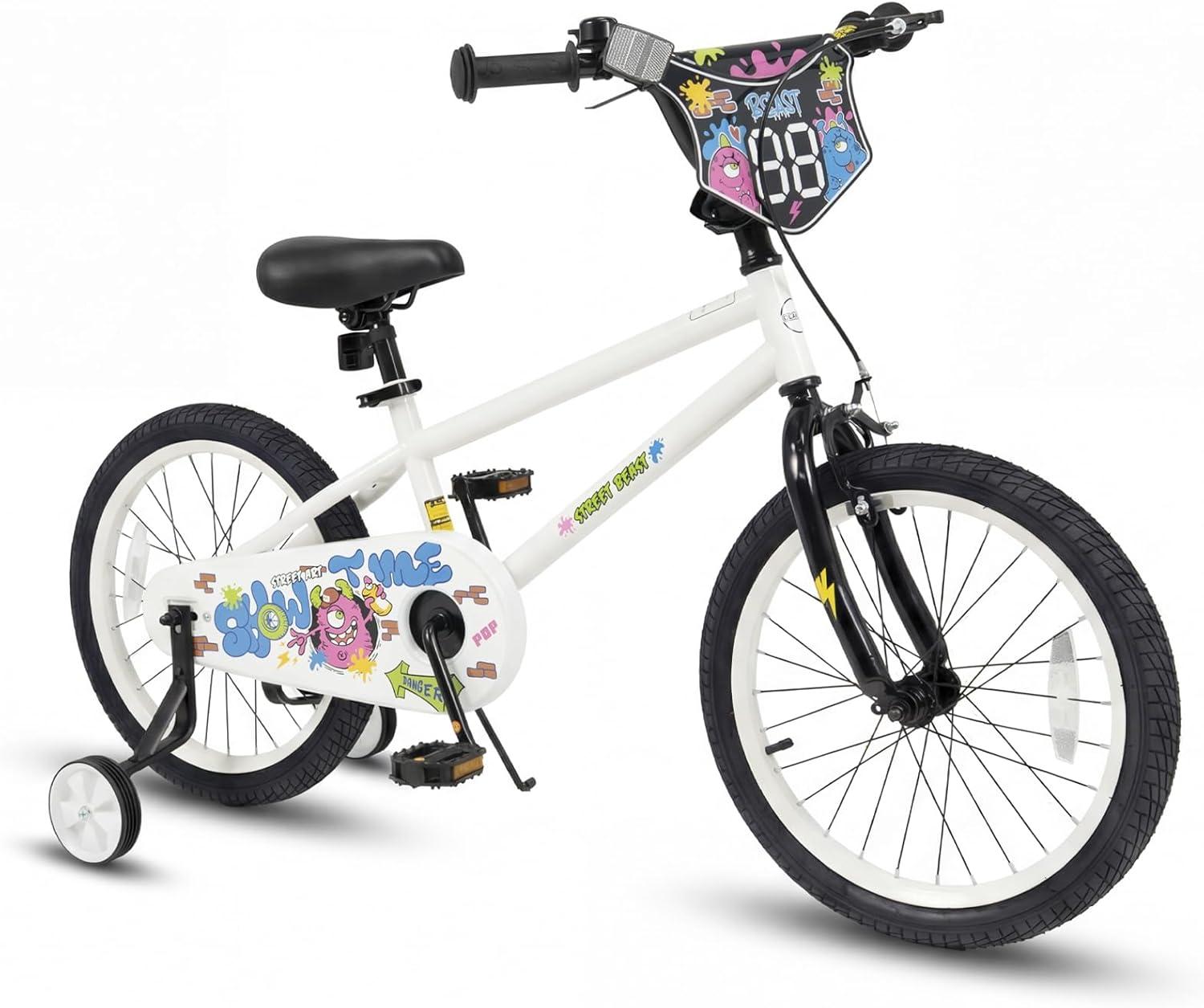Olakids Kids Bike, 12 14 16 18 Inch BMX Style Toddlers Bike