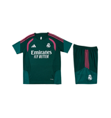 Real Madrid 2026/2027 Short Sleeve/Shorts Tracksuit Green