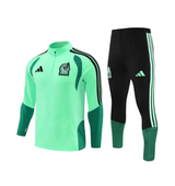 Mexico 2026 1/4 Zipper Tracksuit Green