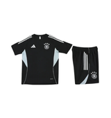 Germany 2026 Short Sleeve/Shorts Tracksuit Black