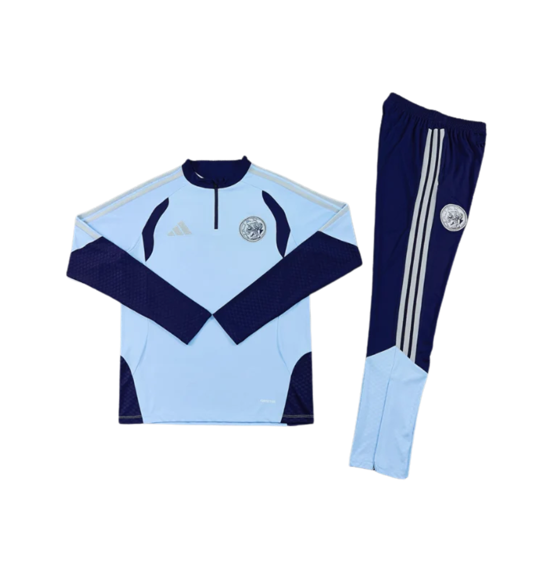 AFC Ajax 2026/2027 1/4 Zipper Tracksuit Light Blue