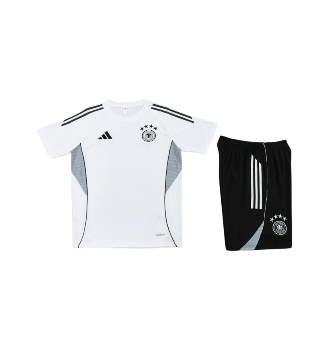 Germany 2026 Short Sleeve/Shorts Tracksuit White