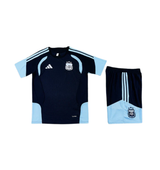 Argentina 2026 Short Sleeve/Shorts Tracksuit Dark Blue