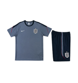 England 2026 Short Sleeve/Shorts Tracksuit Grey