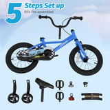 Olakids Kids Bike, 12 14 16 18 Inch Racing Car Themed
