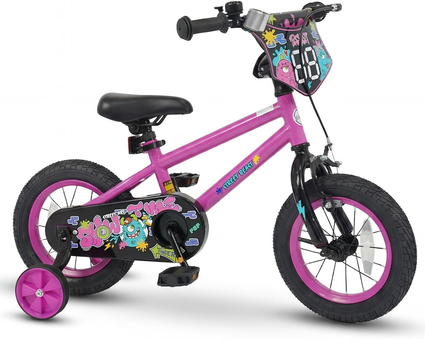 Olakids Kids Bike, 12 14 16 18 Inch BMX Style Toddlers Bike