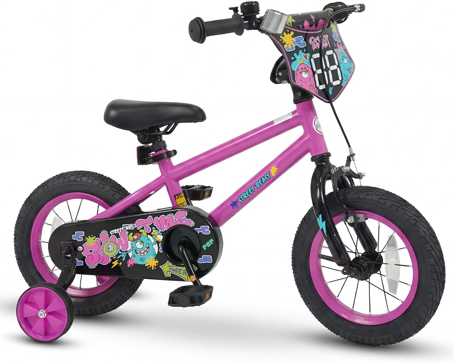Olakids Kids Bike, 12 14 16 18 Inch BMX Style Toddlers Bike