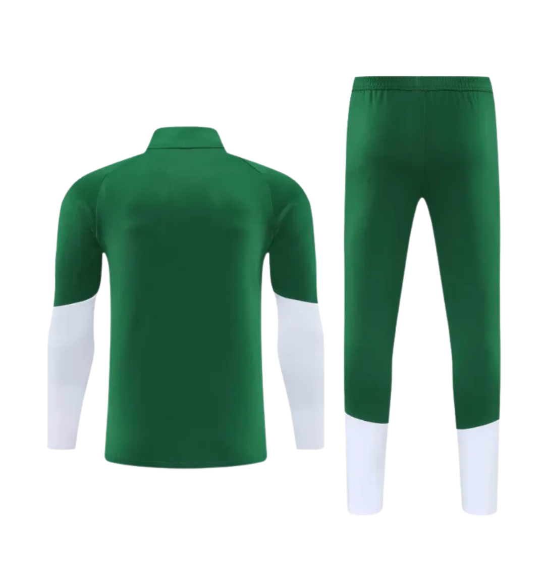 Italy 2026 1/4 Zipper Tracksuit Green