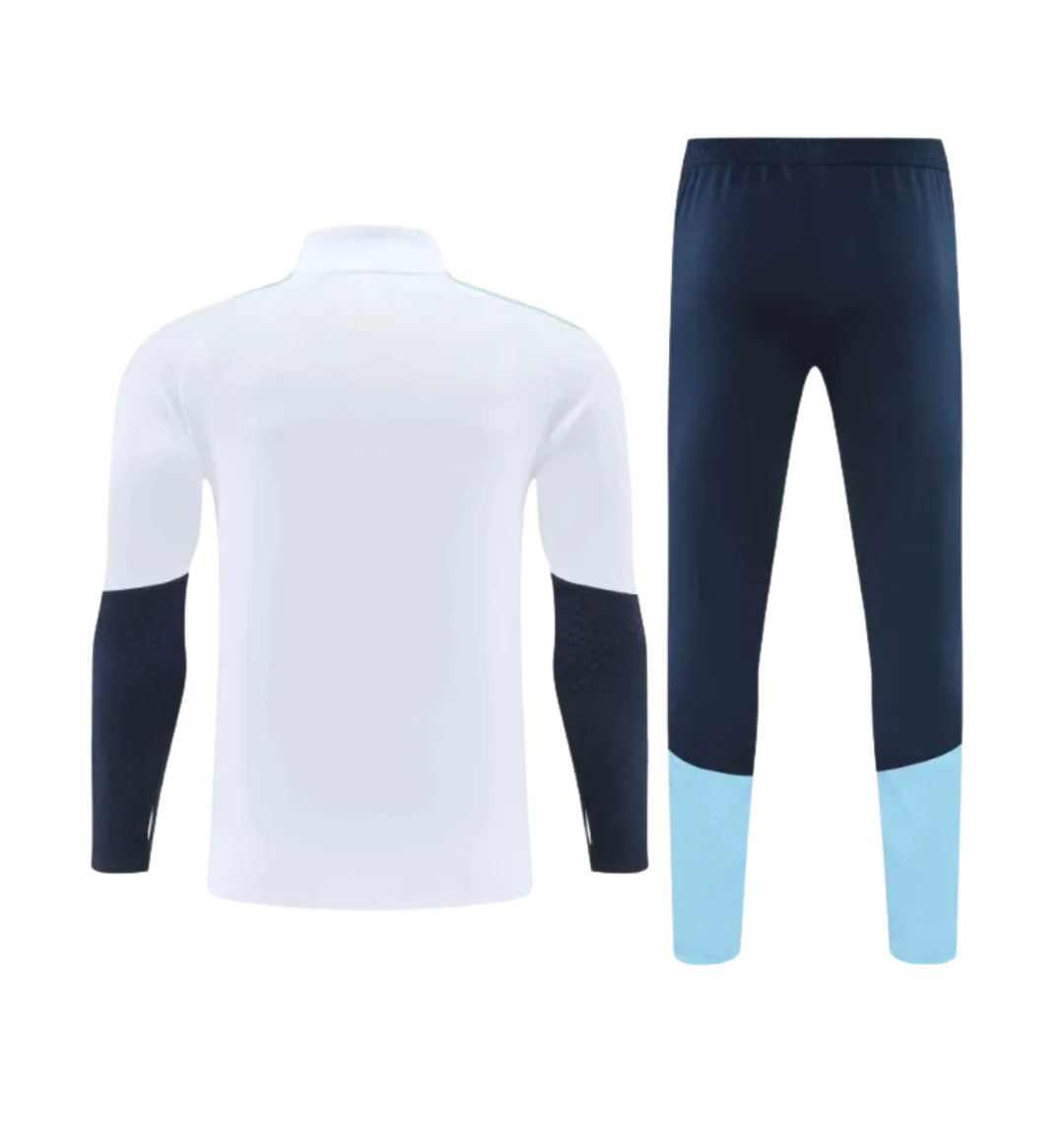Argentina 2026 1/4 Zipper Tracksuit White