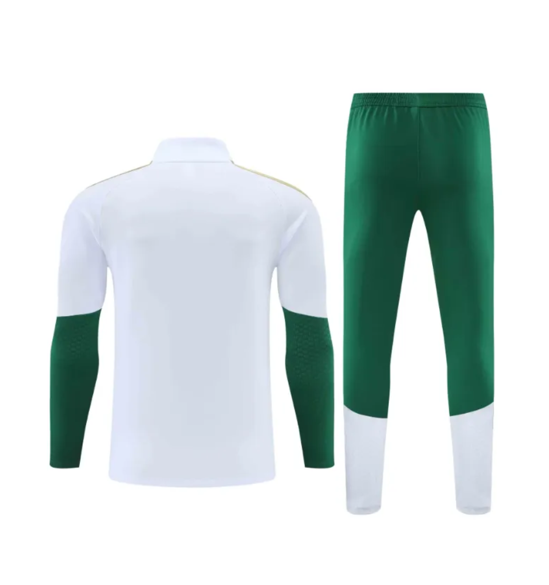 Italy 2026 1/4 Zipper Tracksuit White