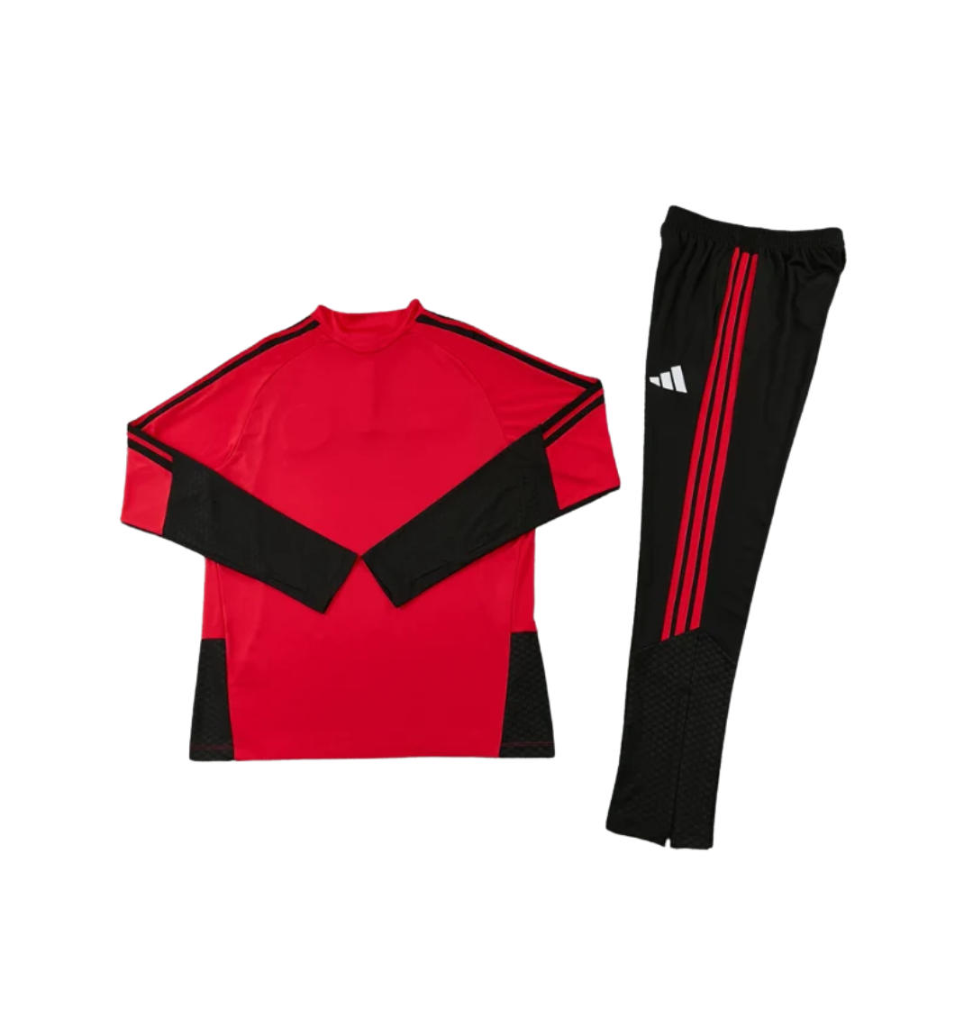 Manchester United 2026/2027 1/4 Zipper Tracksuit Red