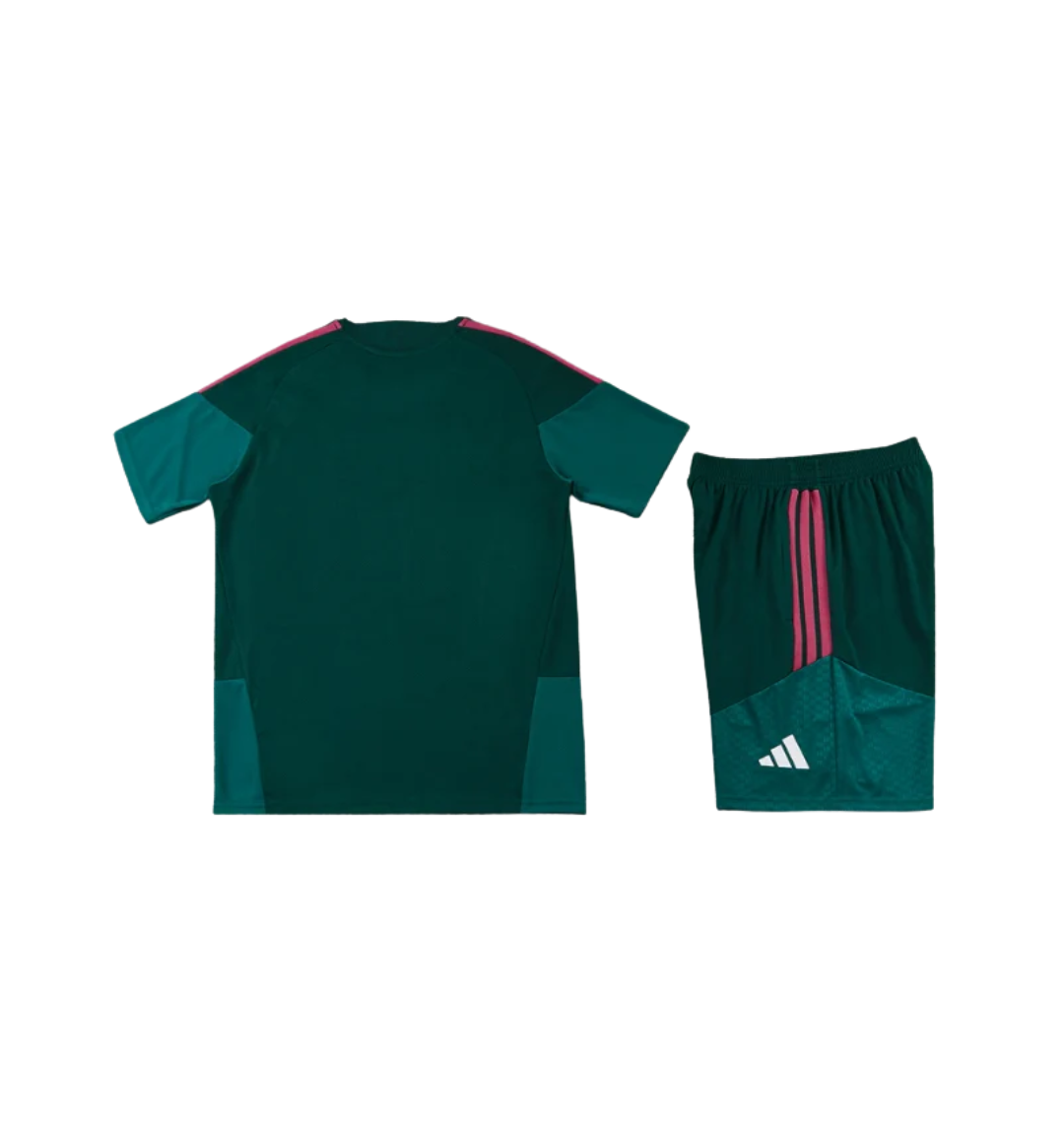 Real Madrid 2026/2027 Short Sleeve/Shorts Tracksuit Green