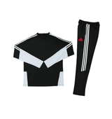 Liverpool 2026/2027 1/4 Zipper Tracksuit Black/White