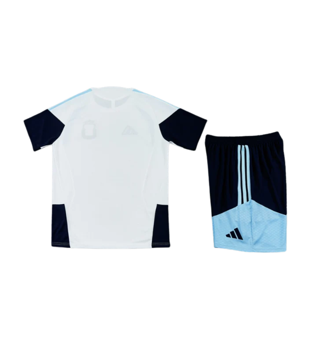 Argentina 2026 Short Sleeve/Shorts Tracksuit White