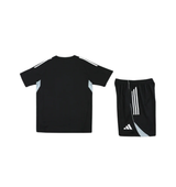 Germany 2026 Short Sleeve/Shorts Tracksuit Black