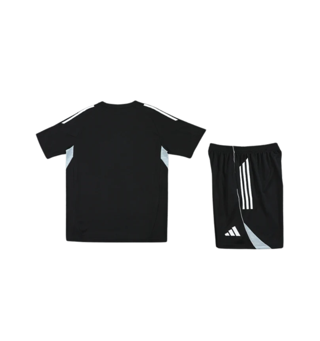 Germany 2026 Short Sleeve/Shorts Tracksuit Black
