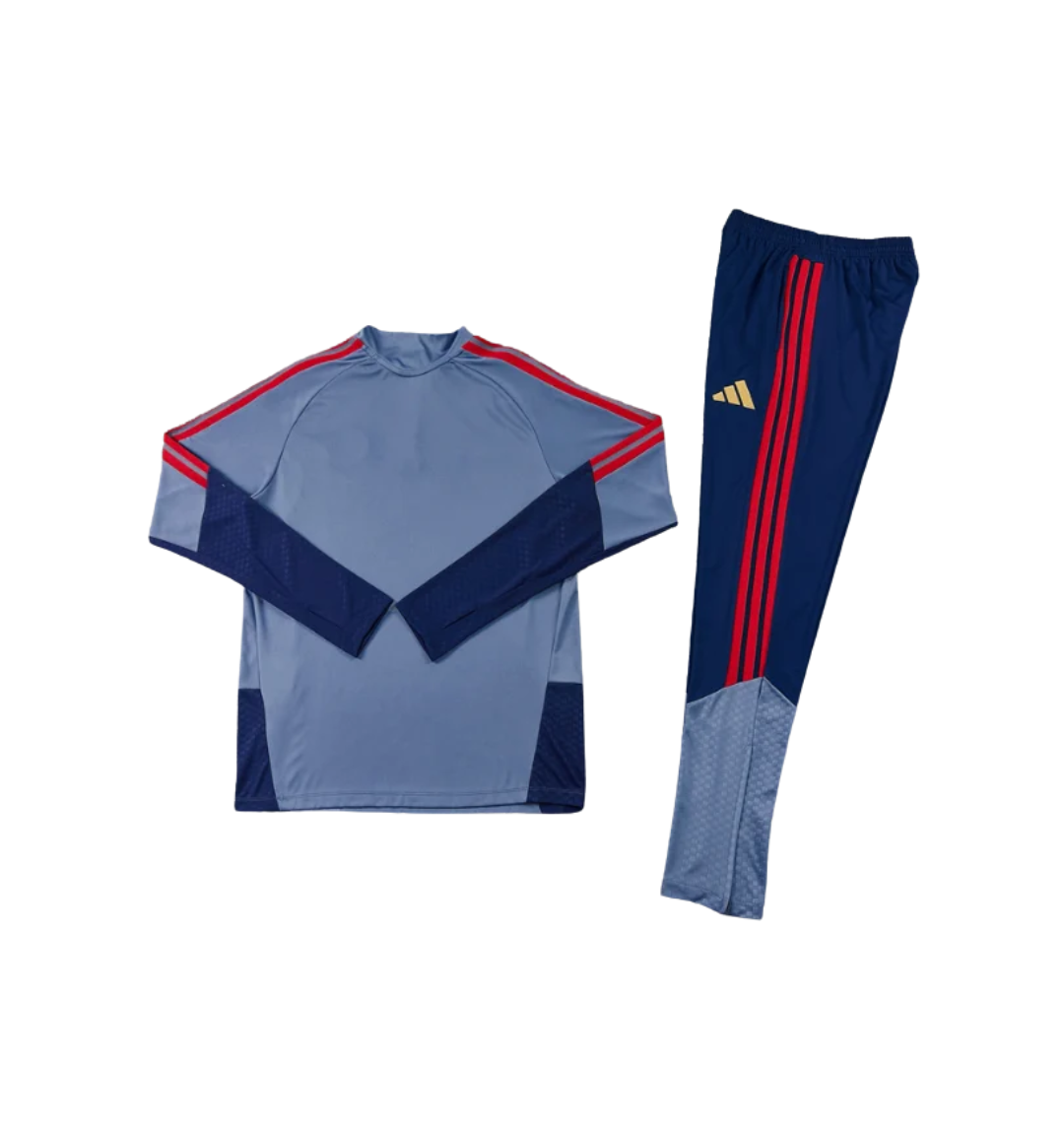 Bayern Munich 2026/2027 1/4 Zipper Tracksuit Grey
