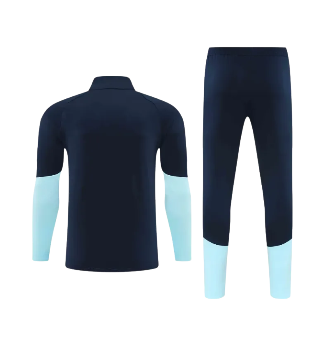 Argentina 2026 1/4 Zipper Tracksuit Blue