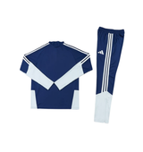 Real Madrid 2026/2027 1/4 Zipper Tracksuit Blue/White