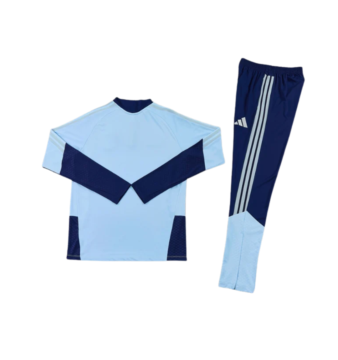 AFC Ajax 2026/2027 1/4 Zipper Tracksuit Light Blue