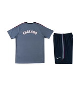 England 2026 Short Sleeve/Shorts Tracksuit Grey
