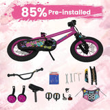 Olakids Kids Bike, 12 14 16 18 Inch BMX Style Toddlers Bike