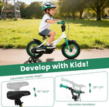 Olakids 12-18 Inch BMX Kids Bike with Training Wheels & Dual Brakes