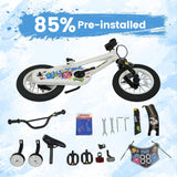 Olakids Kids Bike, 12 14 16 18 Inch BMX Style Toddlers Bike