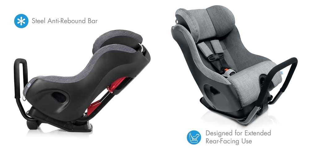 Clek Fllo Convertible Car Seat (Latte Ziip)