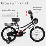 Olakids Kids Bike, 12 14 16 18 Inch Toddlers Bike for Boys Girls 3-8 Years Old