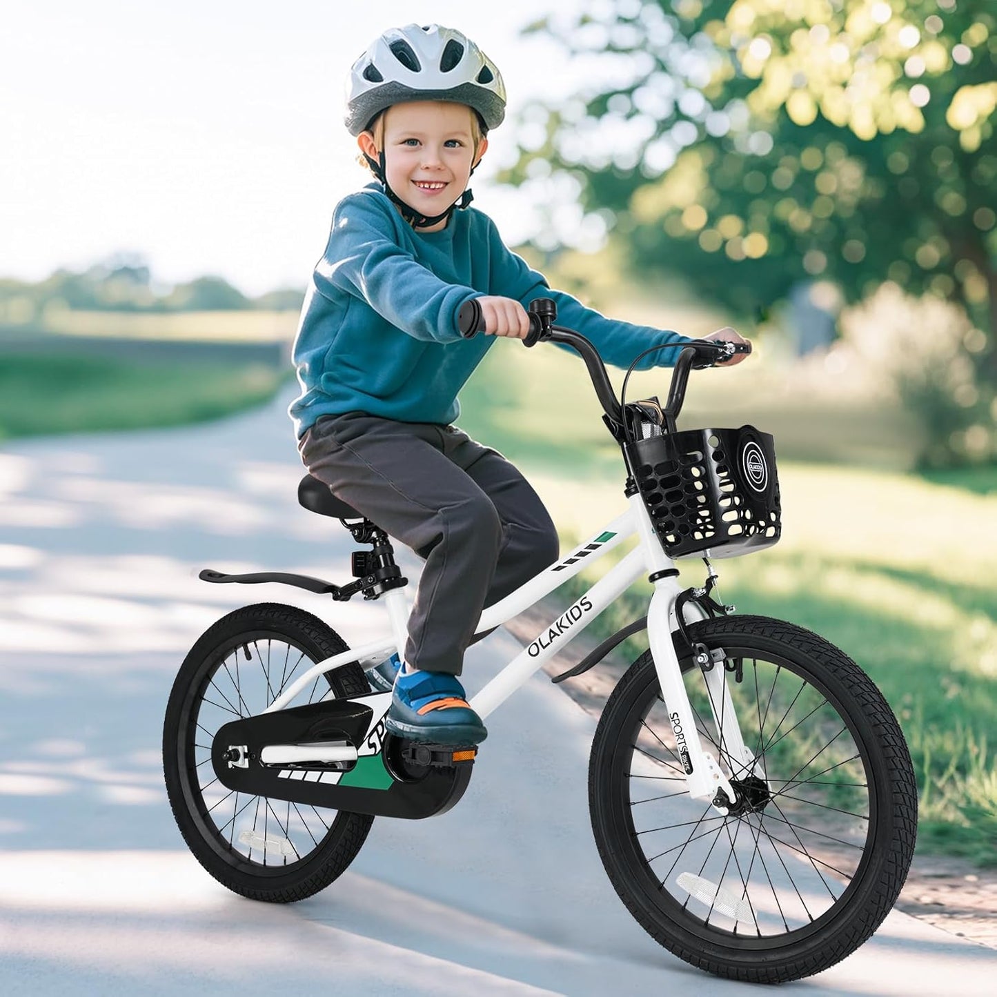 Olakids Kids Bike, 12 14 16 18 Inch Toddlers Bike for Boys Girls 3-8 Years Old