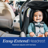 New Chicco KeyFit Max Zip Infant Car Seat with Base, 4–30 Pounds (Apex/Black)