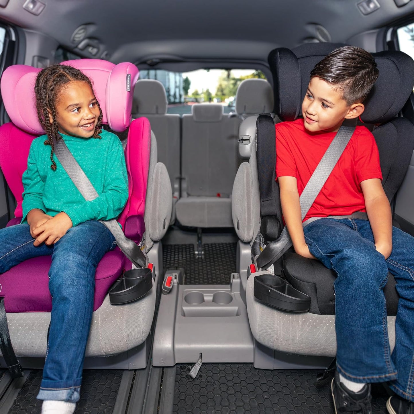 New Diono Cambria LE 2-in-1 Booster Car Seat, 40–120 Pounds (Black)