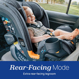 New Chicco OneFit LX ClearTex All-in-One Car Seat (Smoke/Grey)
