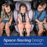 New Chicco OneFit LX ClearTex All-in-One Car Seat (Smoke/Grey)