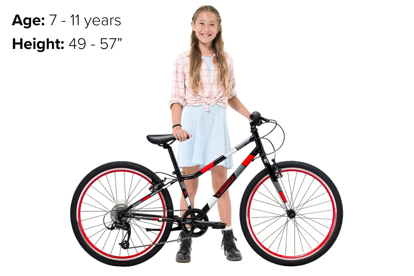 ETHOS 24" Lightweight Kids Bike