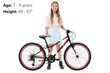 ETHOS 24" Lightweight Kids Bike