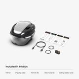 Lumos Ultra Smart E-Bike Helmet - Lumos Helmet US - Lunar Mesh