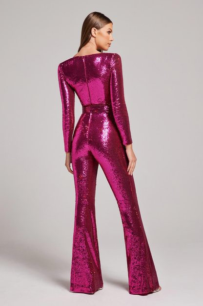 Women's Marissa Sequin Jumpsuit