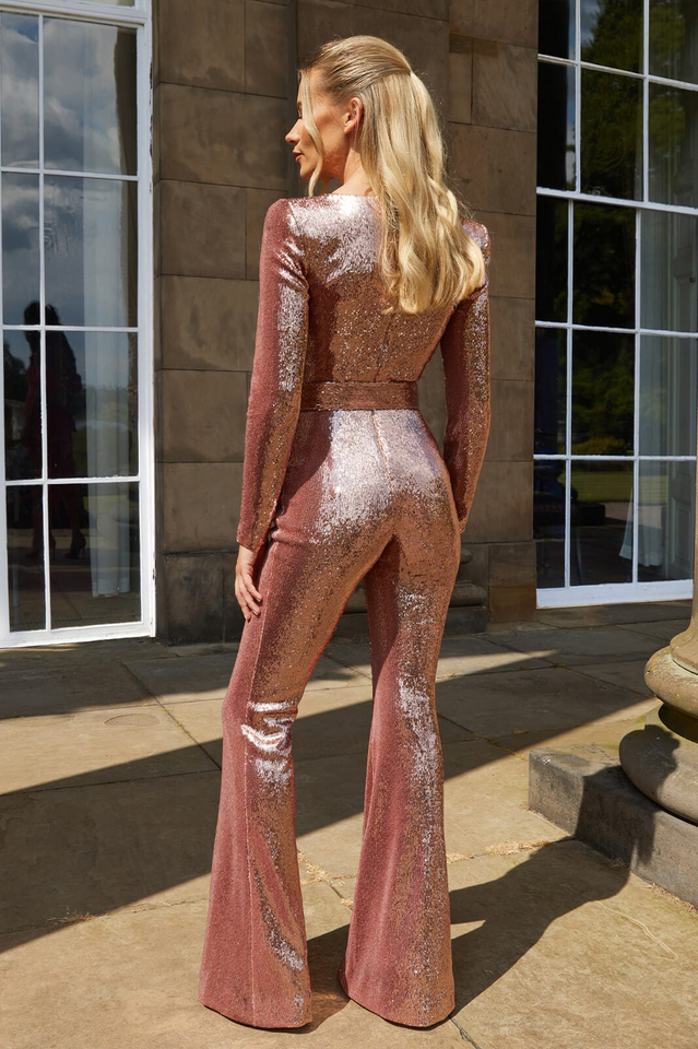 Women's Marissa Sequin Jumpsuit