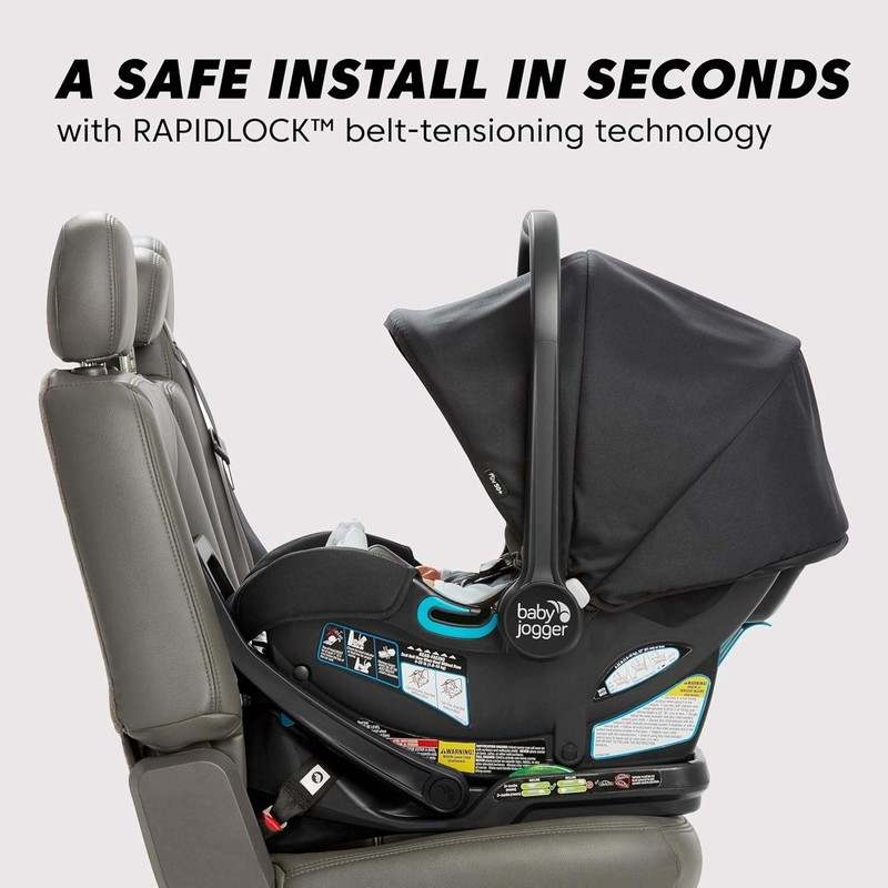 Baby Jogger City GO™ 2 Infant Car Seat (Lunar Black) - Kidsy