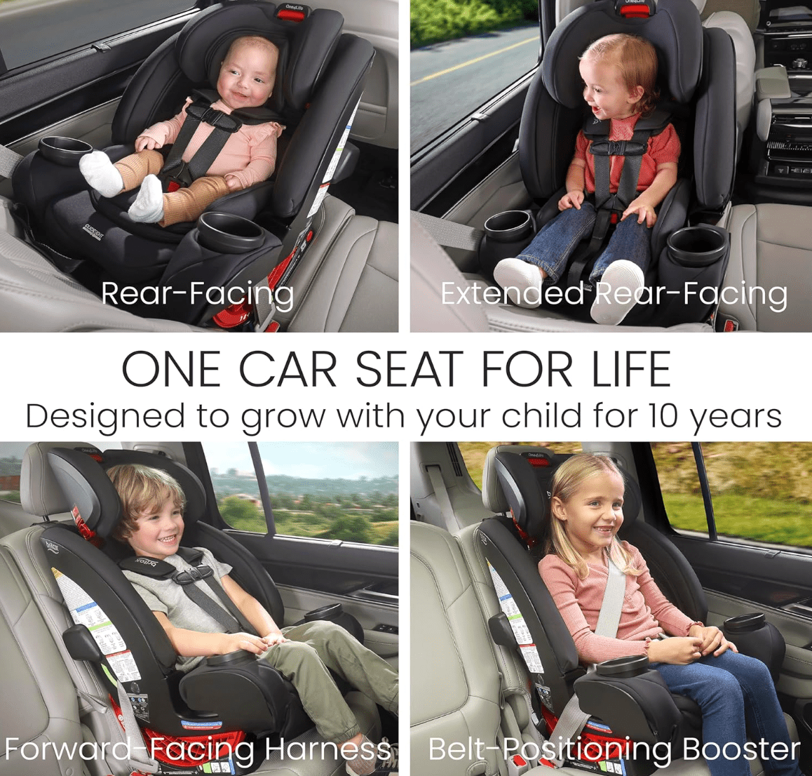 Britax One4Life All-in-One Car Seat (Teak) - Kidsy
